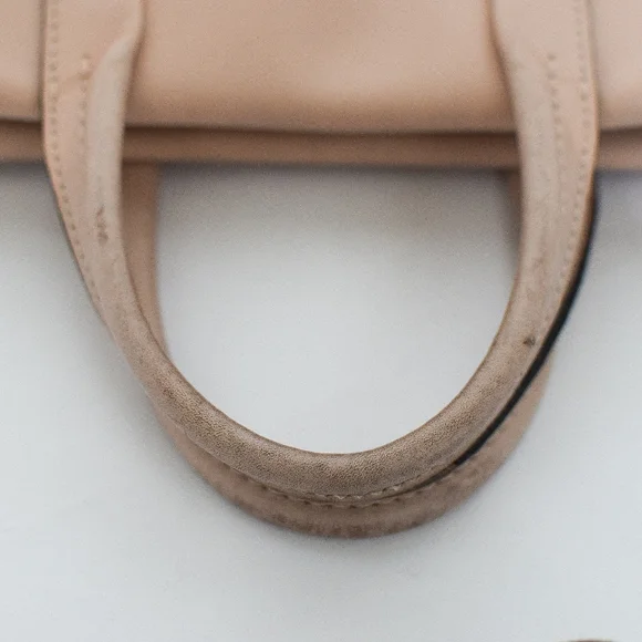 Coach Powder Pink Bleecker Mini Riley Carryall Top Handle Bag Leather 27923 - Picture 13 of 16